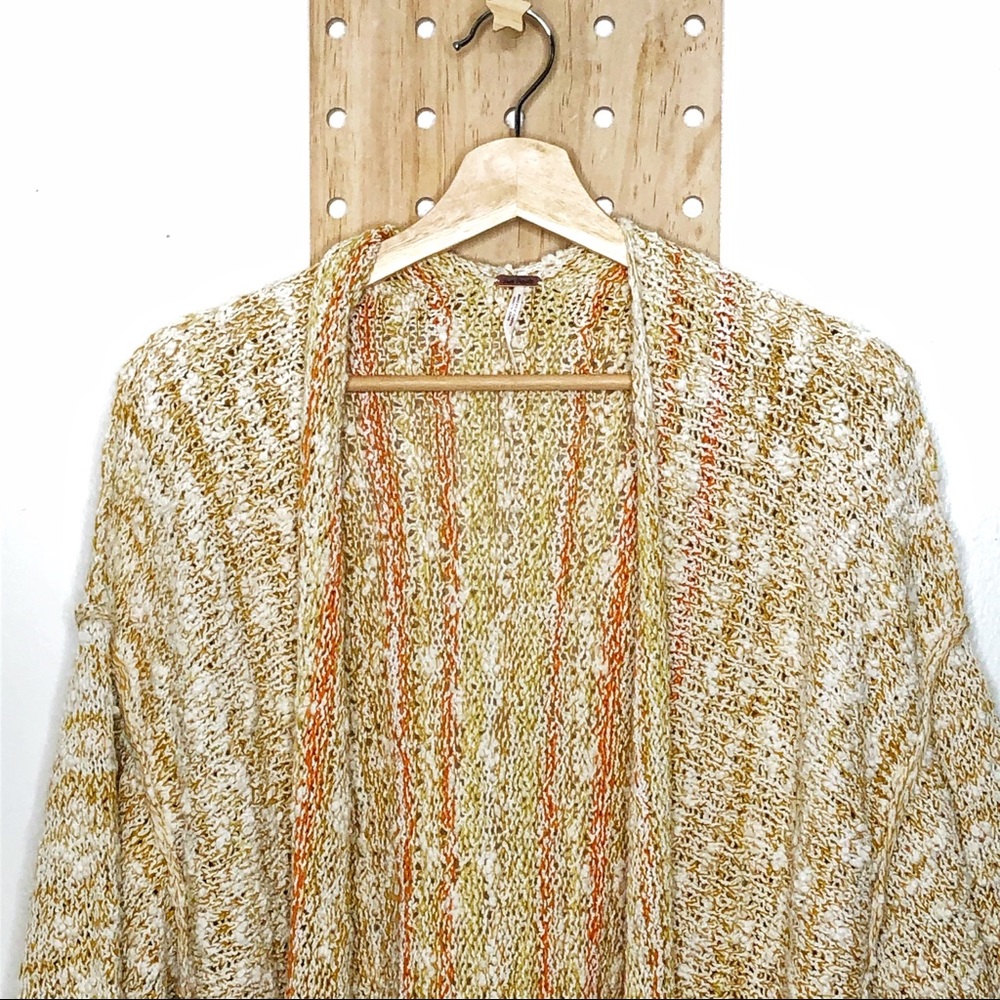 NWT FREE PEOPLE LUCIA FRINGE CARDIGAN - Picture 6 of 10